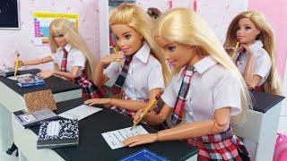 Barbie Dolls at School  Barbie School Life - Dolls & Toys