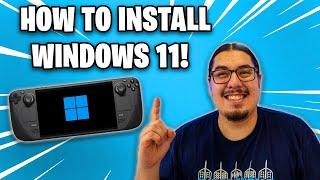 How To Install Windows 11 on Steam Deck Not Dual Boot