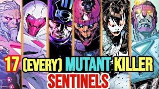 17 Every Mutant Killer Sentinel Models In X-Men Universe - Explored