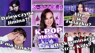 KPOP News Suho EXO w POLSCE Dyskryminacja Stray Kids Dziewczyna Jimina BTS? V ma syna?