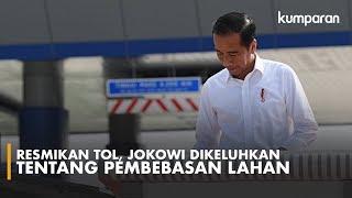 Presiden Jokowi Resmikan Pengoperasian Tol Bakauheni Terbanggi Besar di Lampung