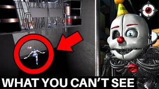 What FNAF The Glitched Attraction Hides Off Camera in the Sister Location Basement Lost Media