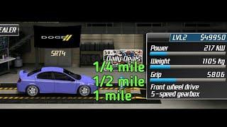 Level 2 CAREER SRT4 Hybrid tuning  DRAG RACING