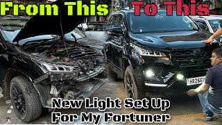 Upgraded Light Setup For My Fortuner  For Next Roadtrip  ExploreTheUnseen2.0