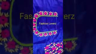 #shorts #machineembroidery blouse designs #fashionLoverz