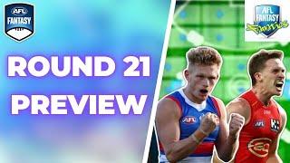 Round 21 Preview  AFL Fantasy 2024