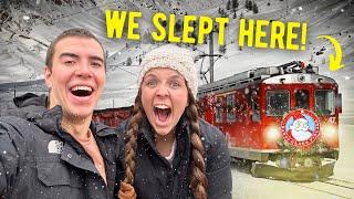 We Rode The Santa Clause Express Sleeper Train in FINLAND  Full Tour and Our Hoenst Opinions