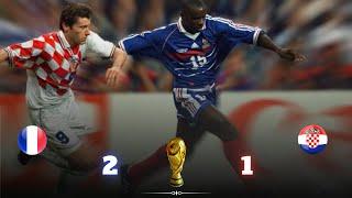 France - Croatie - Demi-final de Coupe Du Monde 1998 Résumé 1080p HD