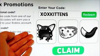 2023 *5 NEW* ROBLOX PROMO CODES All Free ROBUX Items in NOVEMBER + EVENT  All Free Items on Roblox