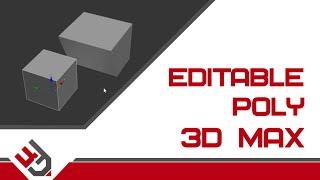 Editable Poly в 3D Max