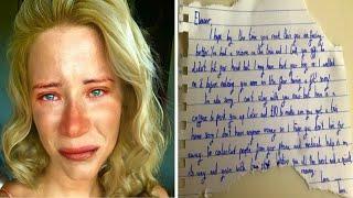 Girl Wakes Up Alone On Bench - Finds SHOCKING Note In Her Hand