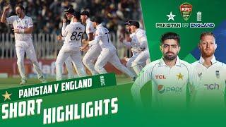 Short Highlights  Pakistan vs England  1st Test Day 5  PCB  MY1T