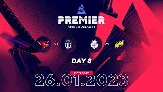 BLAST Premier Spring Groups 2023 Day 8 FaZe vs OG G2 vs NAVI