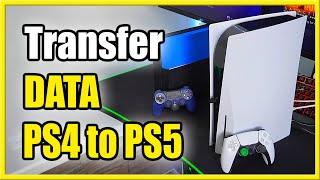 Fast Way to Transfer Data from PS4 to PS5 with Ethernet Cable Best Tutorial