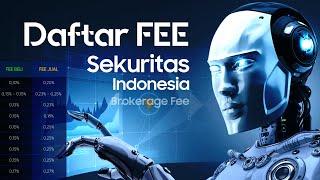 Daftar Perbandingan Fee 16 Sekuritas Indonesia