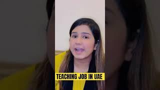 Teaching Job #teachingjob #teaching #jobsindubai #dubaivisa #jobvacancy #dubaijobs #jobsinuae #dubai