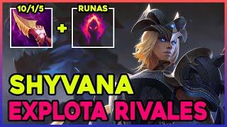  *EXPLOTA con 1 HABILIDAD* COMO JUGAR SHYVANA JUNGLA S13 GUÍA ESPAÑOL   PRETEMPORADA LOL 2023