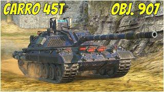 Obj. 907 & Carro 45t ● WoT Blitz