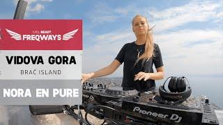 Nora En Pure DJ set LIVE from Brac Island Croatia Freqways Set