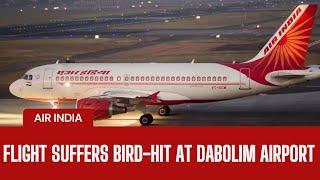 Air India Flight Suffers Bird-Hit At Dabolim Airport