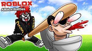 Roblox  Allblox Battles  เกมต่อสู้สุดมั่ว ใส่เดี่ยวกันแบบยับๆ 