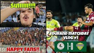 Suhail Bhat clutch goal  Mohun Bagan wins 1-0 against Downtown Heroes  Durand Cup Matchday Vlog