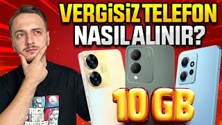 Vergisiz telefon nasıl alınır? Gençlik ve Spor Bakanlığı vergisiz telefon başvurusu