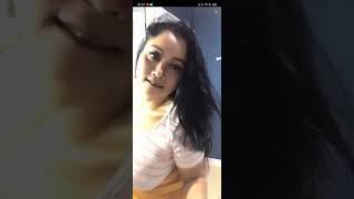 Tante Sarah full Goyang di Live Instagramnya