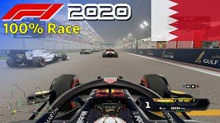 F1 2020 - 100% Race Bahrain in Verstappens Red Bull  PS5