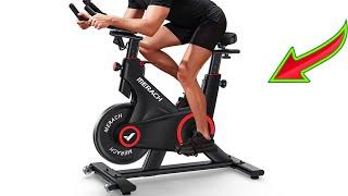 MERACH Auto Resistance Exercise Bike for Home Bluetooth Stationary Bike