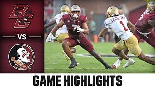 Boston College vs. Florida State Game Highlights  2024 ACC Football