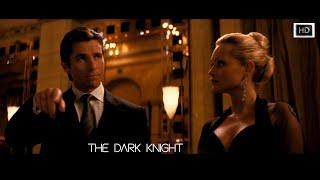 Bruce Wayne meets Rachel - Restaurant Scene  Dark Knight 2008 English HD