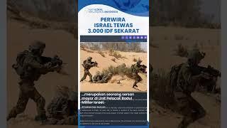 Netanyahu Stres Perwira Israel Tewas & Jasad Ditahan Hamas di Gaza hingga 3.000 Tentara IDF Sekarat