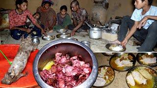 Rabbit meat curry recipe of dharme family  rural Nepal  Life in rural Nepal @ruralnepall