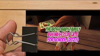 THE BOSS BABY： FAMILY BUSINESS Clip   ”Late For School” 2021