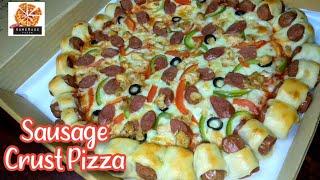 Sausage Crust Pizza  Hot dog Pizza  Maherun Nessa  Moms Best Homemade Pizza