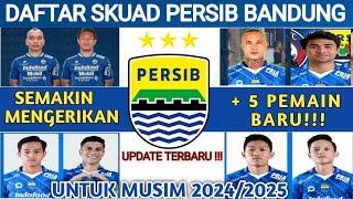 Daftar Skuad Persib Bandung 2024 - Daftar Pemain Persib Terbaru 2024 - Liga 1 Indonesia