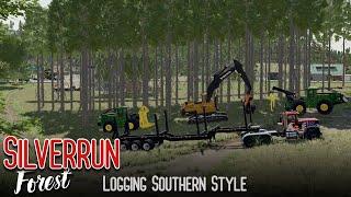 Logging Southern Style  Silverrun Forest  Farming Simulator 22 Platinum Expansion  Episode 10