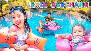 THE FIRST TIME LEXIES SISTER LEARNED TO SWIM  PARODY DRAMA LEIKA TEACHES LEXIE TO SWIM