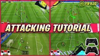 FIFA 20 ATTACKING TUTORIAL - 4 SIMPLE TECHNIQUES TO SCORE AGAINST ANY DEFENCE TIPS & TRICKS