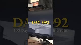 Day 92 of 100 days of blender - 2hr 2 #blender #blender3d #100daychallenge