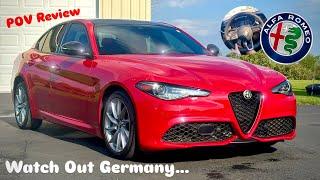 2023 Alfa Romeo Giulia - Is This The BEST Daily Driving Sport Sedan? POV Review