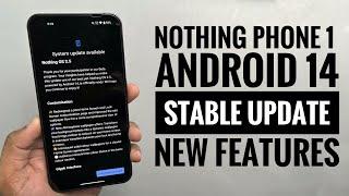 Nothing OS 2.5.2  How to Install Nothing Phone 1 Android 14 STABLE  Nothing Phone 1 Update