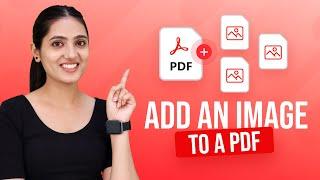 How to Add an Image in PDF  Insert Photo On PDF File