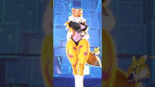 Renamon look thicc today.#edit #memeshorts #digimon