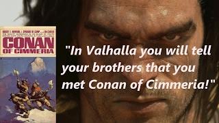 In Valhalla you will tell your brothers that you met Conan of Cimmeria Conan Exiles Adaptation