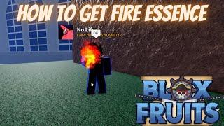 How To Get Fire Essence on Blox Fruits Update 16