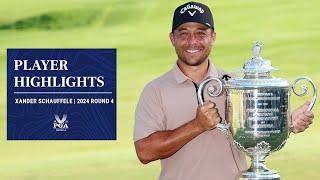 Xander Schauffeles WINNING Round 4 Highlights  2024 PGA Championship
