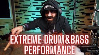 BADDADAN - CHASE&STATUS  EXTREME DRUM AND BASS COVER.