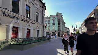 Kazan City Russia 4K walking tour  0527 PM June 15 2024  4k 60fps